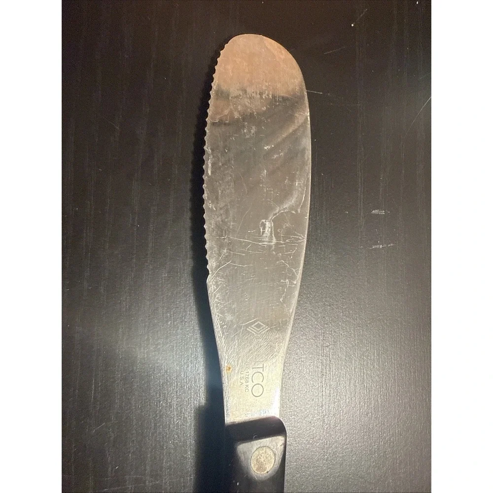 Cutco 1768 Sandwich Knife 5 in Serrated Blade Stainless Steel Black Handle